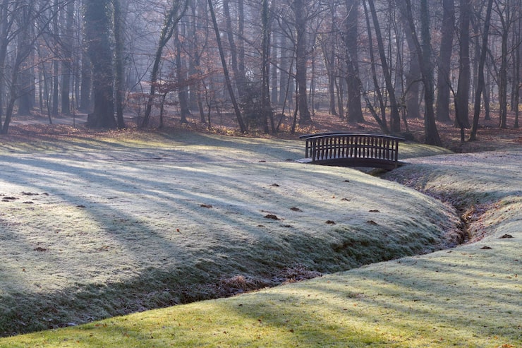 Einladende, ruhige Szene